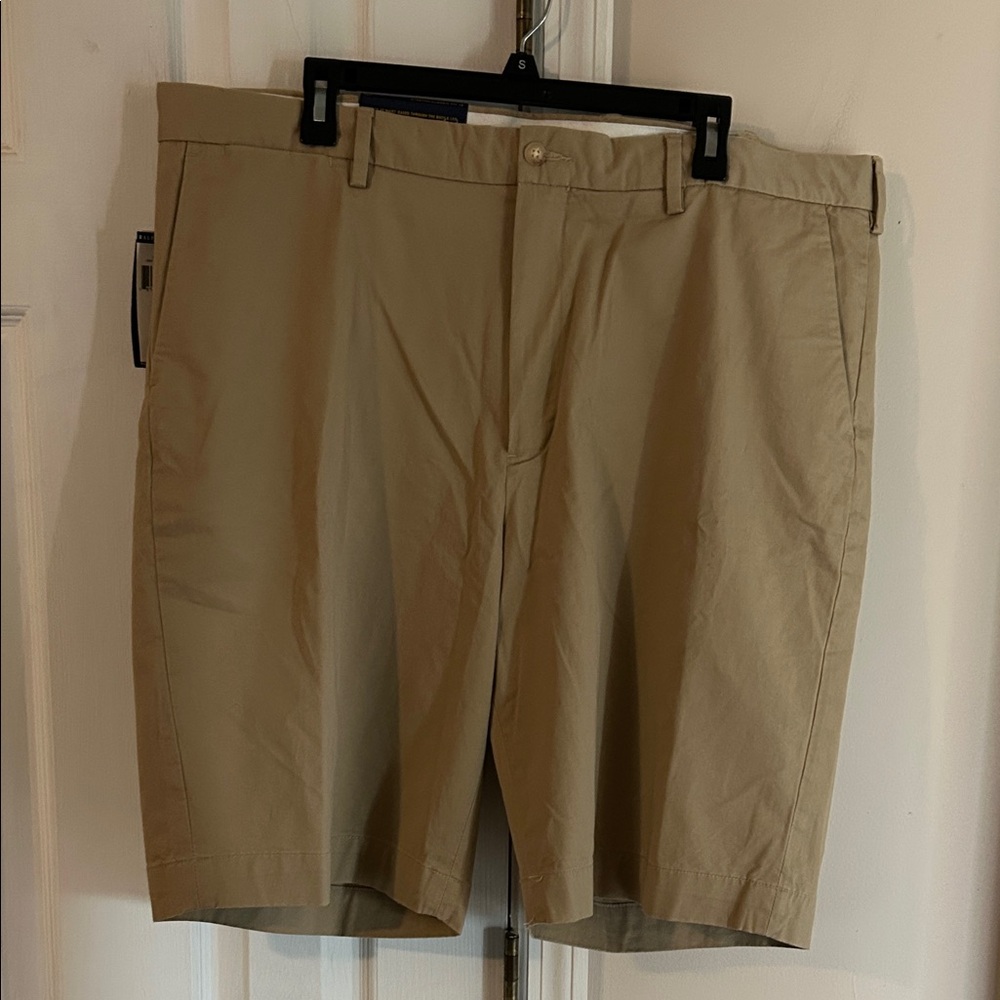 Polo by Ralph Lauren Men's Khaki Flat Front Shorts